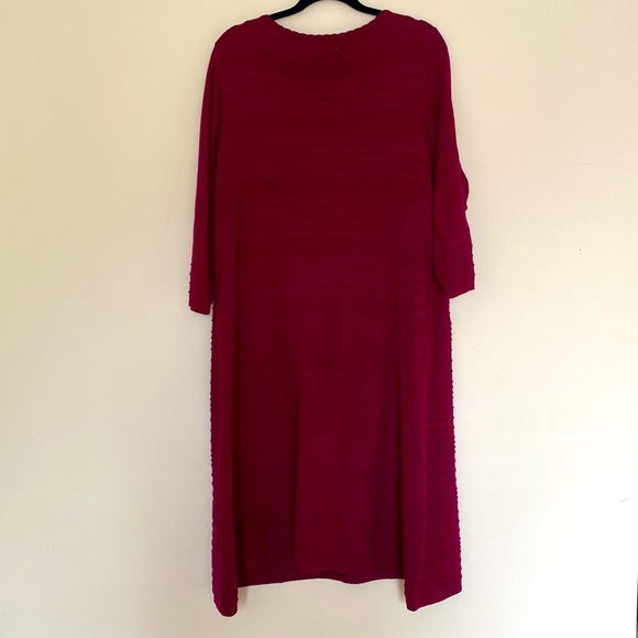 Monsoon Maroon Sweater Dress - US 18 - Picture 4 of 4